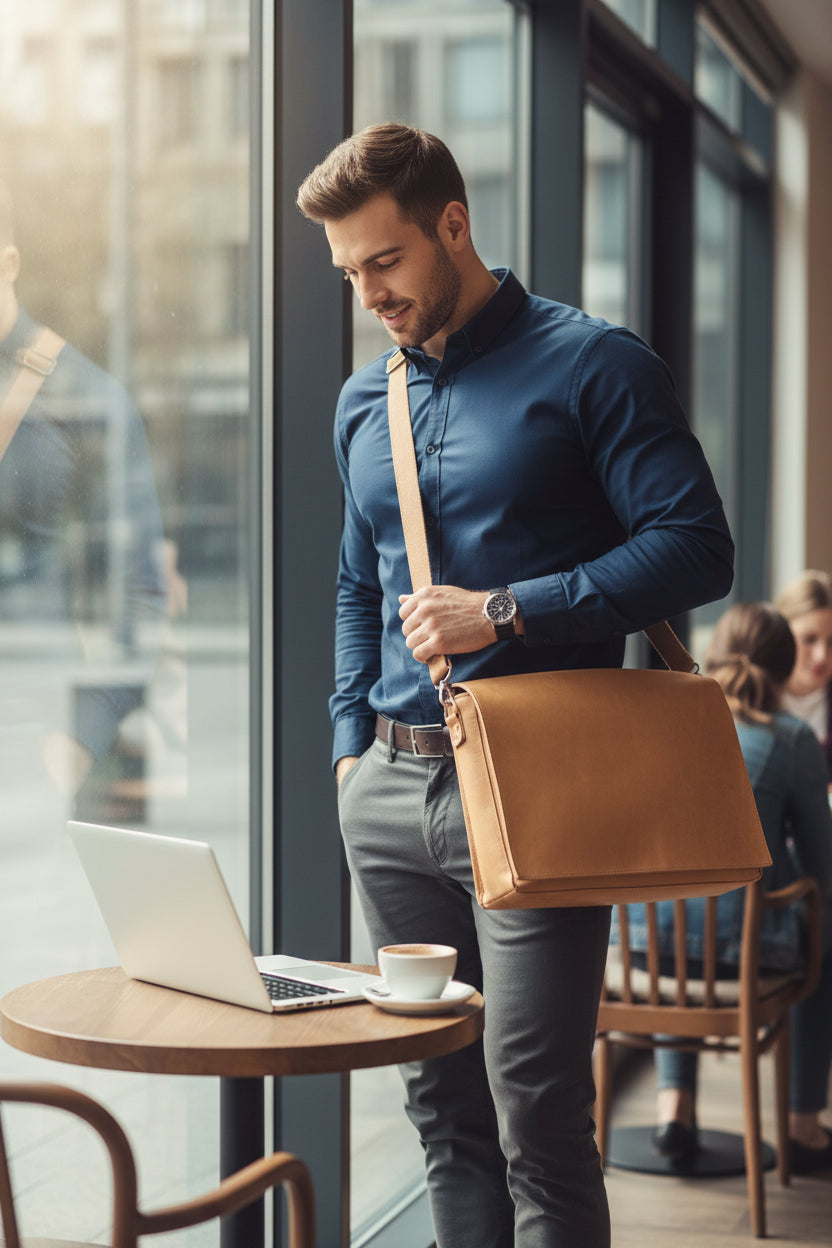 Calvin Laptop Shoulder Bag